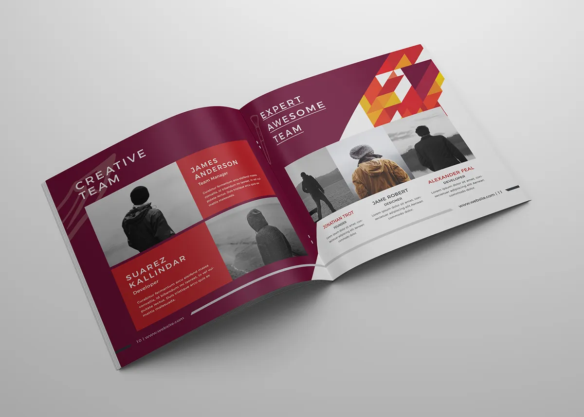 Corporate brochures