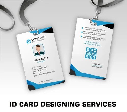 Single side PVC cards