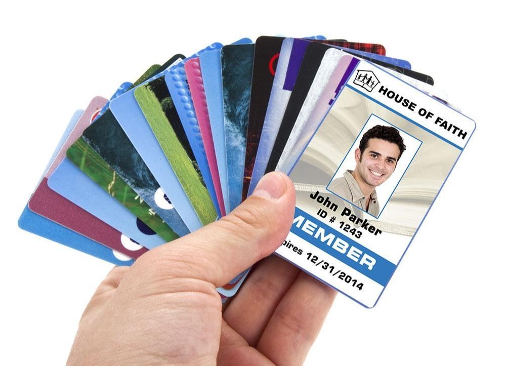Double side PVC cards